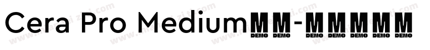 Cera Pro Medium字体字体转换